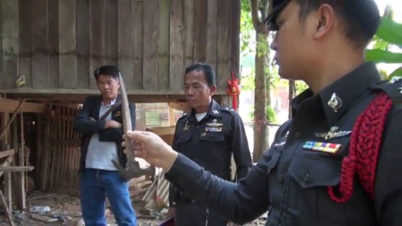 ปราจีนบุรี –ตร.คุมตัวไอ้เดนคุก หึงโหด เนรคุณฆ่าผู้มีอุปการคุณ