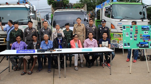 ปราจีนบุรี-ข่าว-แถลงข่าวการจับกุมแก็งค์ปล้น หม้อแปลงไฟฟ้าและสายไฟฟ้าโรงงานโซล่าเซล มูลค่ากว่า 10 ล้านบาท 