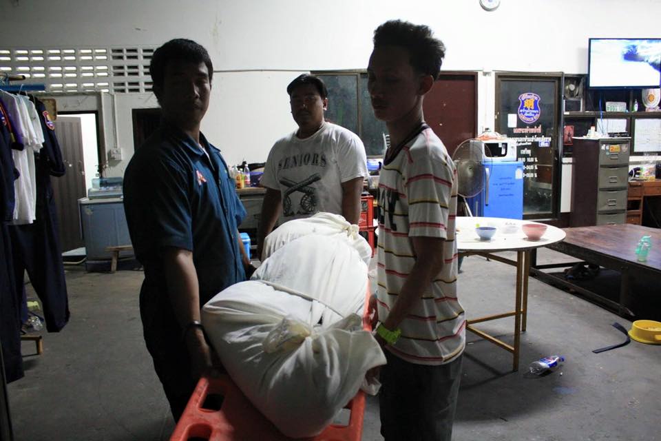 ศพหัวขาดลอยกลางอ่าว
