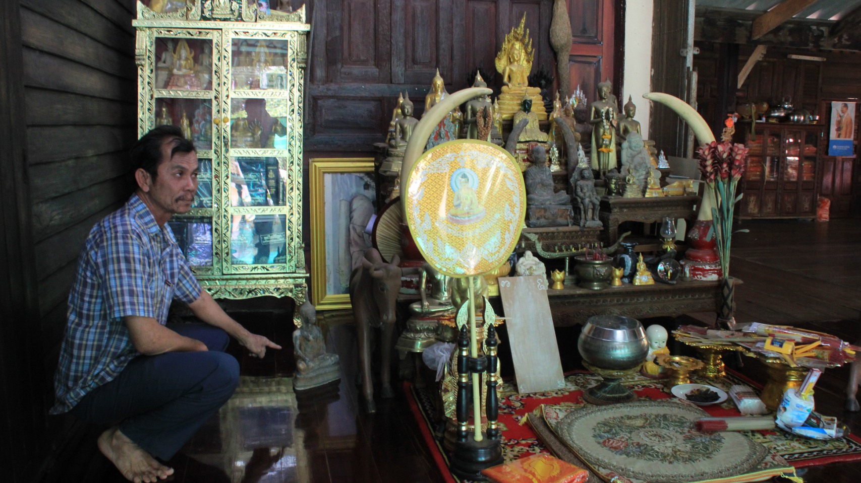  ปราจีนบุรี มารศาสนาขโมยพระพุทธรูปกุฏิเจ้าอาวาส 